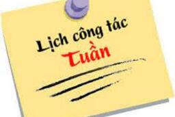 KẾ HOẠCH CÔNG TÁC TUẦN 17 (TỪ 21/4 ĐẾN 27/4/2025)