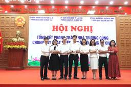 Hội nghị Tổng kết Phong trào "Nhà trường cùng chung tay phát triển - Thầy cô cùng sẻ chia trách nhiệm" giai đoạn 2022-2025