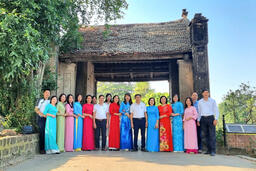 CBGVNV TRƯỜNG THCS SƠN ĐÀ THAM QUAN LÀNG CỔ ĐƯỜNG LÂM VÀ THÀNH CỔ SƠN TÂY